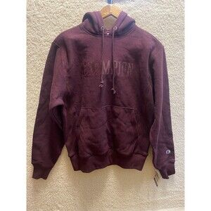 Urban Outfitters x CHAMPION Reverse Weave Hoodie, Color Maroon Rave, SMALL NWT